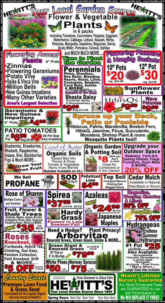 Weekly Flyer Hewitt's Garden Centers